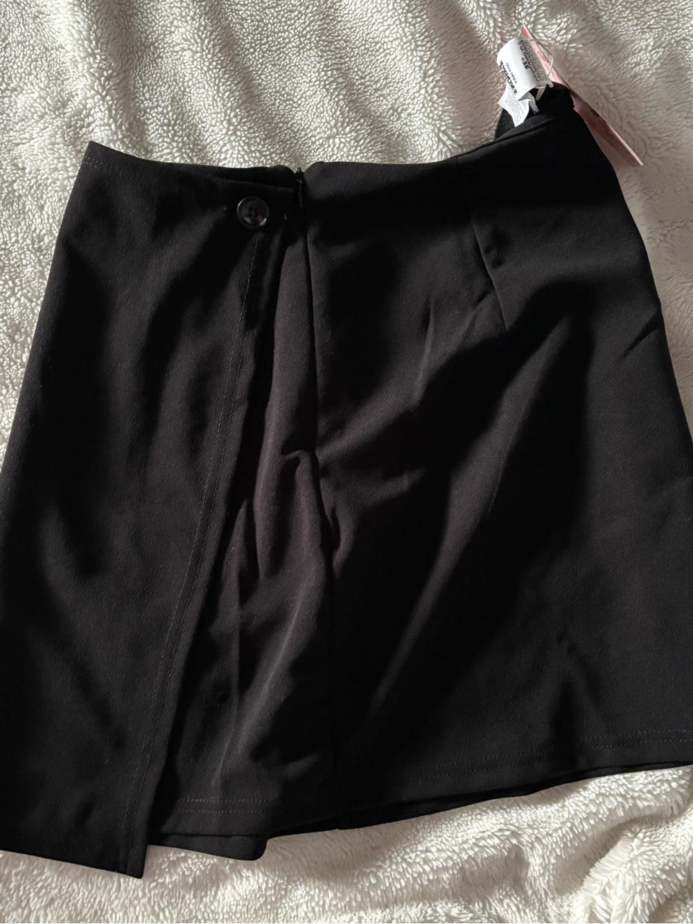 SHEIN Black A-Line Mini Skirt
